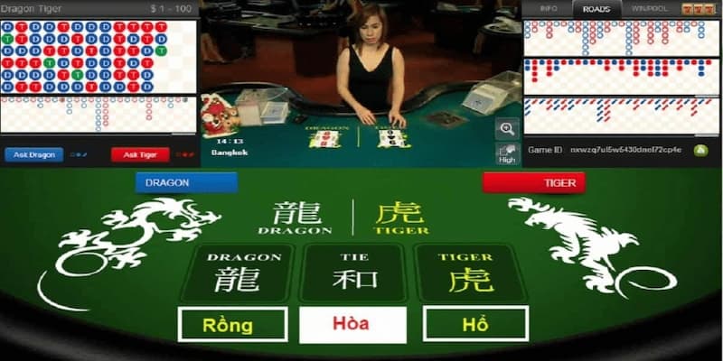 Quy luật chơi Rồng Hổ Gk88 vô cùng đơn giản